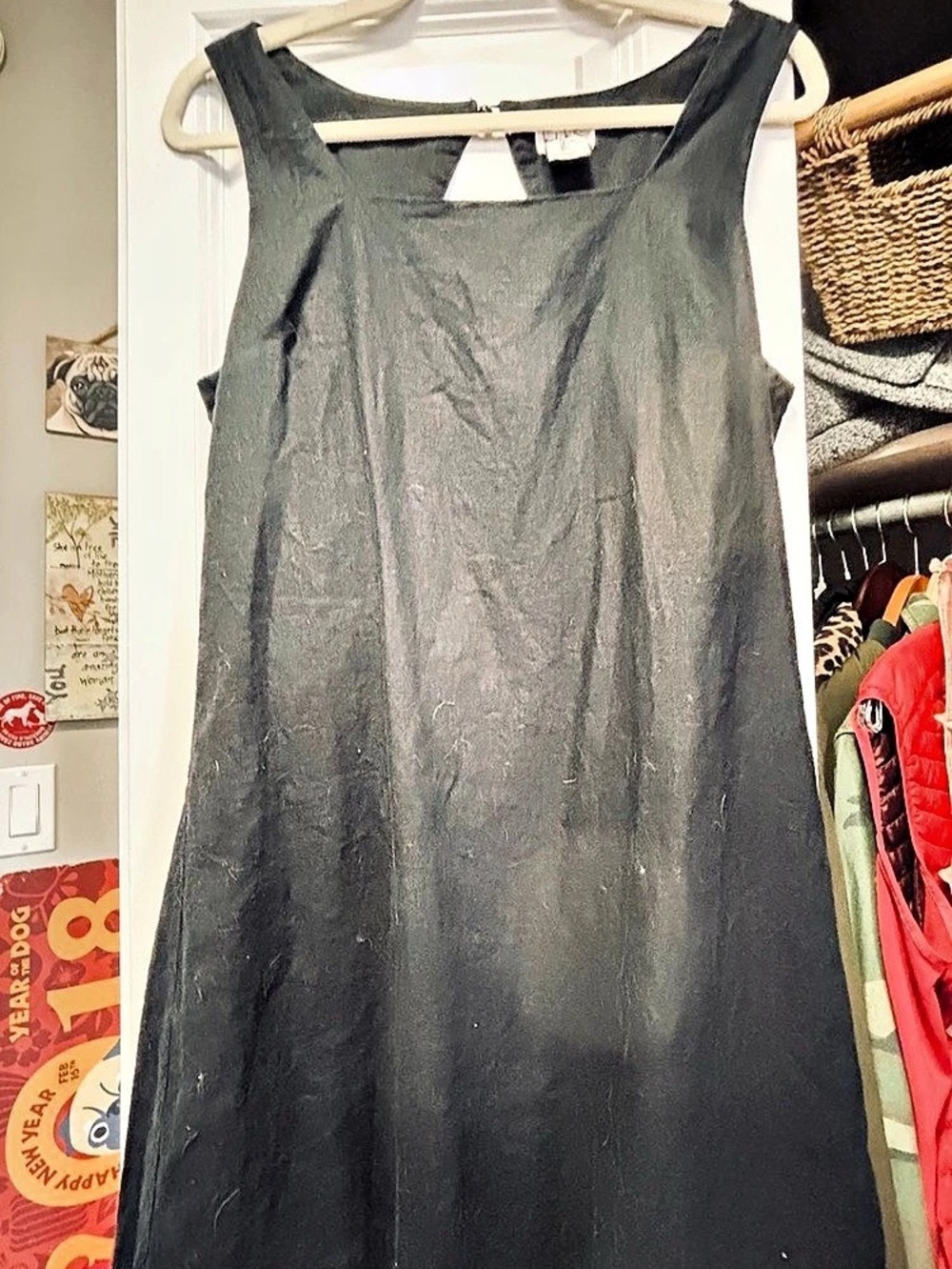 Nicole Miller Black Mini Dress Like New